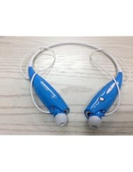 SoundBEATS Universal Hv-800 Wireless Music A2dp Stereo Bluetooth Headset Universal Vibration Neckband Style Headset Earphone Headphone for Cellphones Such As Iphone, Nokia, Htc, Samsung, Lg, Moto, Pc, Ipad, PSP and so on & Enabled Bluetooth (blue, HBS-800)