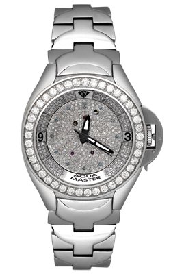 Aqua Master Men's Fancy Diamond Watch, 7.25 ctw