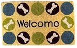 Doormat - Welcome Bones (Natural Coir Fiber)