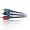 Cables To Go 98036 Premium Component Video Cable (8 Feet, Black/Gray)
