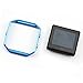 Shareconn Replacement Accessory Steel Frame for Fitbit Blaze Smart Watch Blue