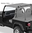 Pacific Brief Bikin Top for 1992-1995 Jeep Wrangler - Charcoal