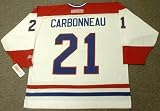 GUY CARBONNEAU Montreal Canadiens 1993 CCM Throwback Home NHL Hockey Jersey, LARGE