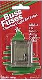Fuses: BUSSMANN BP/MAS-3X5 CHRISTMAS LIGHT STRING FUSE 3 AMP CD 5