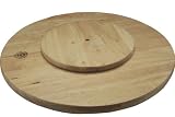Apollo 35 cm Rubber Wood Lazy Susan