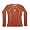 Antigua Texas Women's Mercury Desert Dry Long Sleeve Shirt (Small, TX Orange/White)