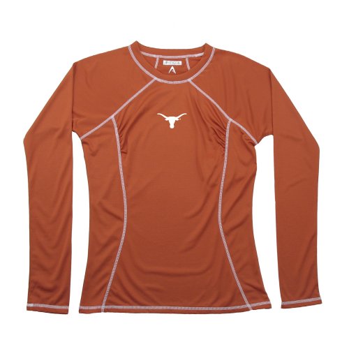 Antigua University of Texas Women's Mercury Desert Dry Long Sleeve Shirt