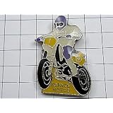 限定レア美品ピンズ◆モトクロスバイク二輪ピンバッジフランス
