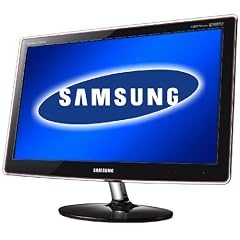 Samsung P2370HD 58,4 cm (23 Zoll) Full HD TFT-Monitor (VGA, DVI, HDMI, Scart, Reaktionszeit 5ms, TV-Tuner) roseblack