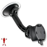 Navigon 8450 8410 6310 6350 live 1410 2410 1400 2400 7210 7310 4310max 4350max 3310max 3300max 2510 Explorer Autohalterung mit Kugelgelenk 360° Autohalter neigbar / schwenkbar, vibrationsfreie KFZ Halterung