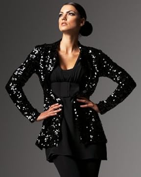bebe.com : Full Sequin Jacket by Tara Subkoff