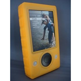 Silicone Skin for 30GB Microsoft Zune with Armband & Belt Clip - 10 Color Variations!