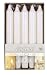 Ivyline Bolsius 200/ 24 mm Embrace Crown Candle, Box of 10, White