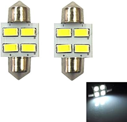 2pcs Festoon 31mm 2W 55LM 14 x 5630 SMD LED Car Reading / Door Lamps (12V)