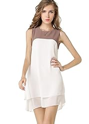 Chiffon/Polyester/Wool  Dress