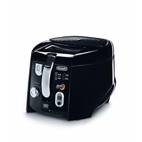 De'Longhi F28313.BK Roto Fryer with Timer, Black