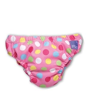 Bambino Mio Swim Nappy - Extra Large - Pink Spot