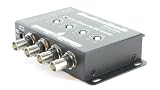 4x4 (4:4) Composite BNC Video Booster Extender Distribution Amplifier