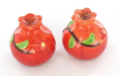 Fruit Vegetable Pomegranate Salt Pepper Shakers
