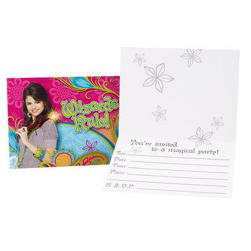Wizards of Waverly Place 8 Pack Party Invites / Invitations