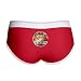 Artsmith, Inc. Women's Boy Brief Underwear Jesus Es Amor Jesus Is Love - Red/White, Medium