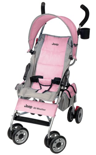 Jeep All Weather Umbrella Stroller, Ice Pink