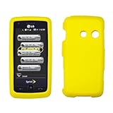 Premium Yellow Rubberized Snap-On Cover Hard Case Cell Phone Protector for  ....