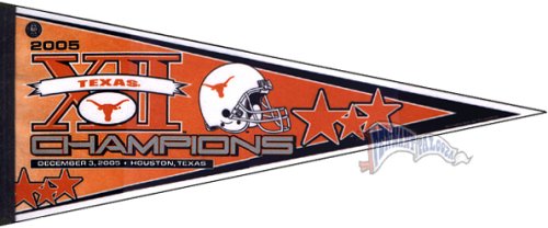 Buy Texas Longhorns 2005 NCAA Big 12 Champions Pennant by Rico/Tag Express