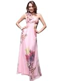 Ever Pretty Chiffon One Shoulder Floral Printed Ruffles Evening Dress 09585 41OyfG4vDvL. SL160 Ever Pretty Chiffon One Shoulder Floral Printed Ruffles Evening Dress 09585