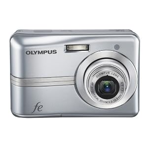 Olympus FE-25 10MP Digital Camera with 3x Optical Zoom and 2.4 inch LCD (Silver) by