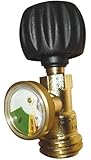 Flame King YSN-212 Propane Cylinder Gas Gauge Meter