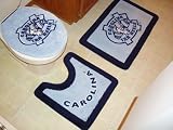 NCAA North Carolina Tar Heels 3-Piece Bath Rug Set