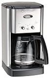 Cuisinart DCC-1200 12-Cup Brew Central Coffeemaker, Black and Stainless Steel