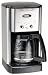 Cuisinart DCC-1200 12-Cup Brew Central Coffeemaker, Black and Stainless Steel