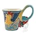 Blue Sky Funky Rooster Musette Mug