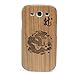 PDN CASE Samsung i9300/S3 Hand Painting Hybrid Dragon Black Walnut Hard Shield (Open Face) Case with Dragon tatoo Two-pieces Design - Primary