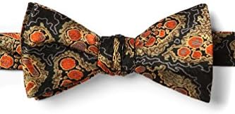 Hepatitis B Olive Silk Bow Tie