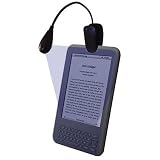 Black Flexible L.E.D Light for Amazon Kindle 1, 2 & 3, Touch and 6" Wifi Version also WHSmith Kobo Rangeby Modern-Tech
