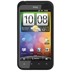 HTC Incredible S Smartphone (10.2cm (4 Zoll) Display, Touchscreen, 8 Megapixel Kamera, Android OS) muted black