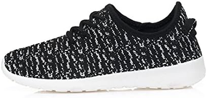 WULAODA Men'S Fashion Sneakers Runing Breathable Athletic Sports Shoes Black5 D(M) Us