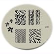 Konad Stamping Nail Art Image Plate - M57