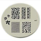 Konad Stamping Nail Art Image Plate - M57
