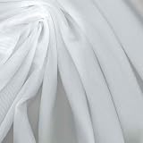 Extra-wide Window Sheers Fabric White