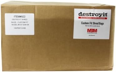 Destroyit 922 Bags for 4107, 4109 Shredders