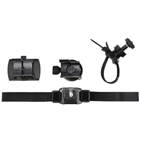 Midland Consumer Radio Accessory Value Pack for Midland Action Cameras - Mounts Included Handle Bar, Goggle, Vented Helmet Strap and Universal XTAVP-6