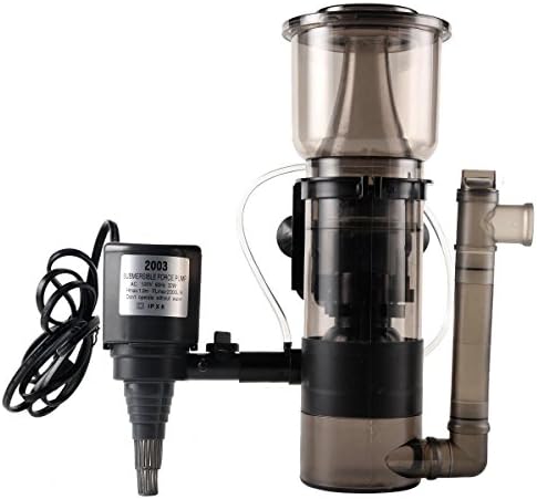 Aquarium Protein Skimmer 150 Gal w/ 530GPH Pump Filter Salt Water Powerhead Tank