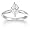 10k White Gold Marquise Solitaire Diamond Engagement Ring (1 ct, J-K Color, I2-I3 Clarity), Size 7