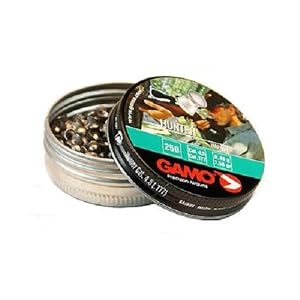 Gamo Hunter .177 Cal, 7.56 Grains, Domed, 250ct by