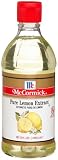 McCormick Pure Lemon Extract, 16-Ounce Plastic Bottle (Pack of 2)