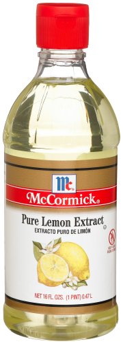 McCormick Pure Lemon Extract, 16-Ounce Plastic Bottle (Pack of 2) by McCormick
